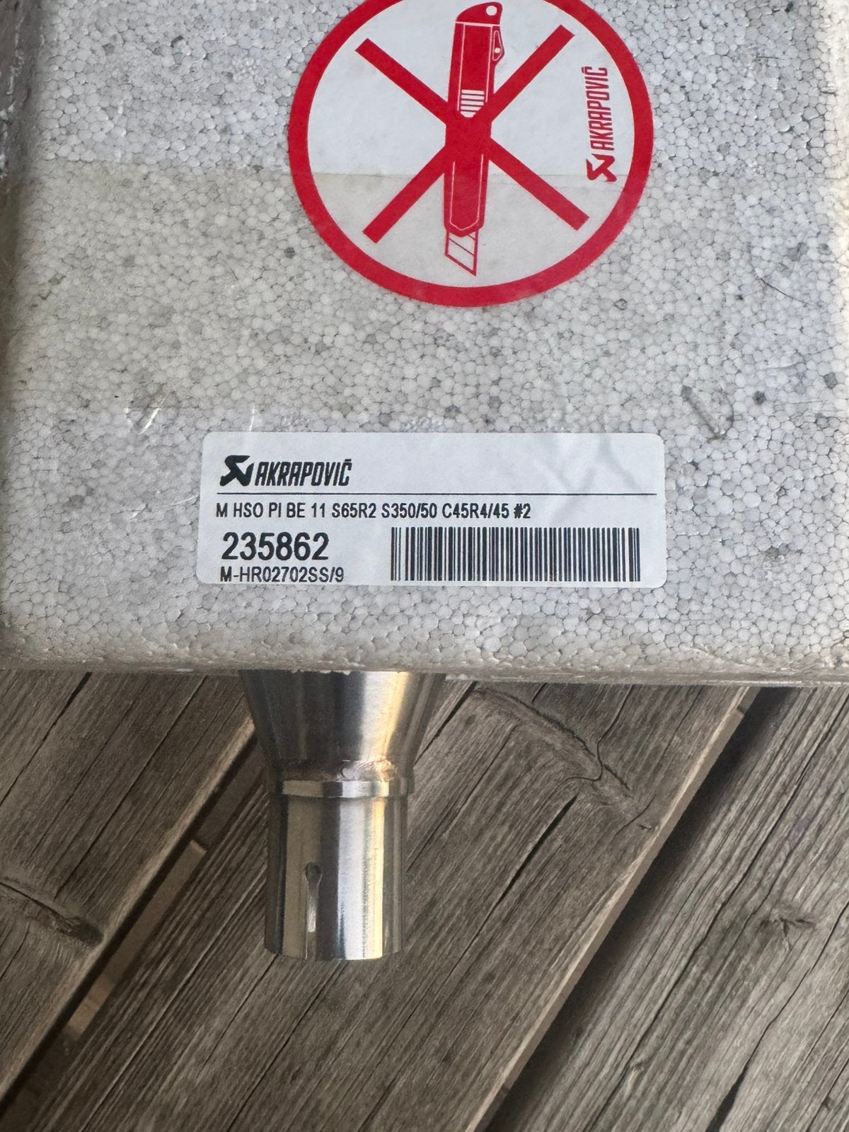 Akrapovic uitlaat, Ophalen of Verzenden, Nieuw, E27 (groot), Led-lamp