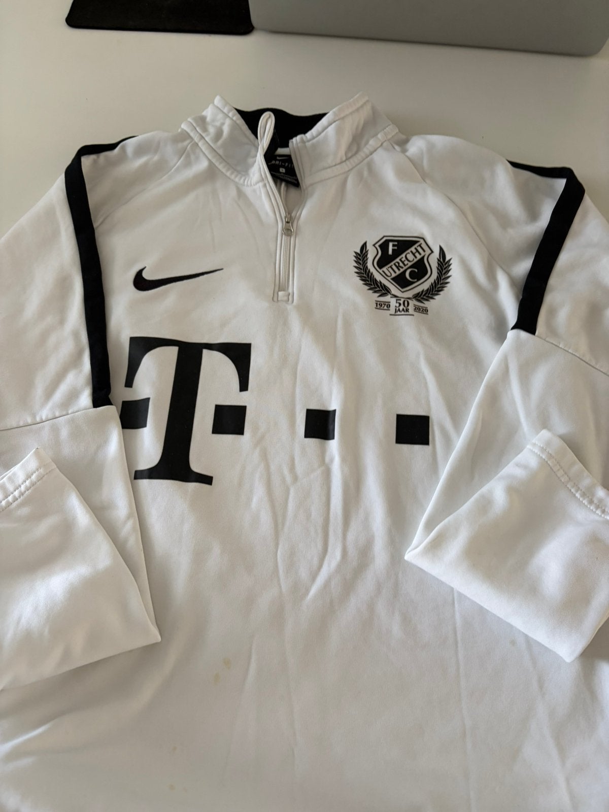 Fc Utrecht trainingsjackje, verzameling jubileum 50 jaar, Ophalen of Verzenden, Gebruikt, F.C. Utrecht, Shirt