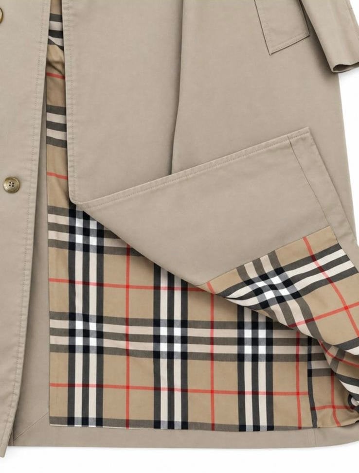 Burberry trenchcoat - Beige met klassieke ruitvoering, Kleding | Heren, Ophalen of Verzenden, Zo goed als nieuw, Overige maten