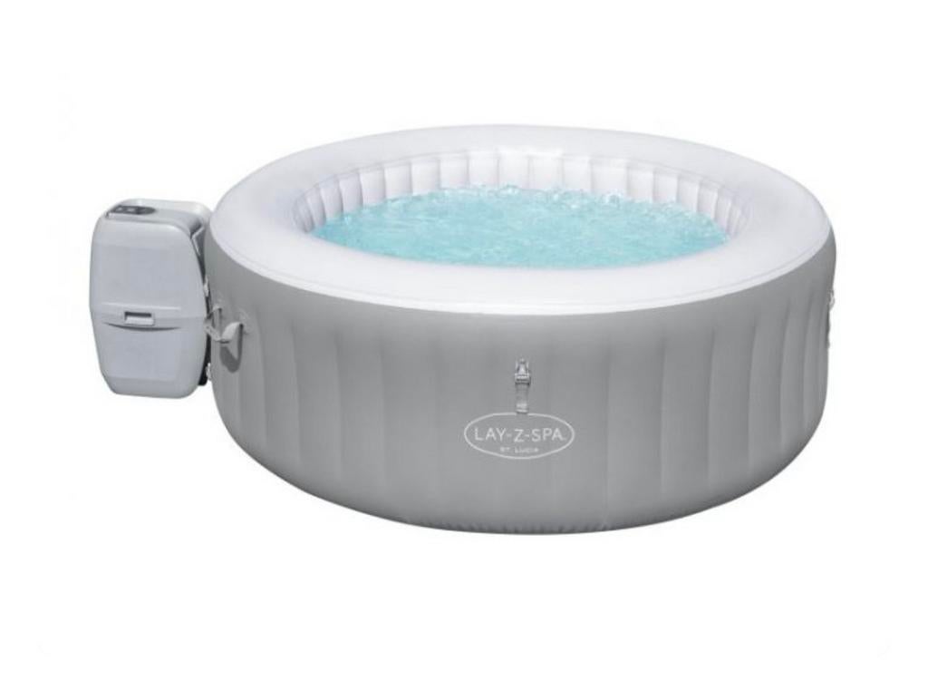 Lay-Z-Spa St. Lucia opblaasbare jacuzzi, Tuin en Terras, Bubbelbaden en Hottubs, Ophalen, Zo goed als nieuw, Filter, Opblaasbaar