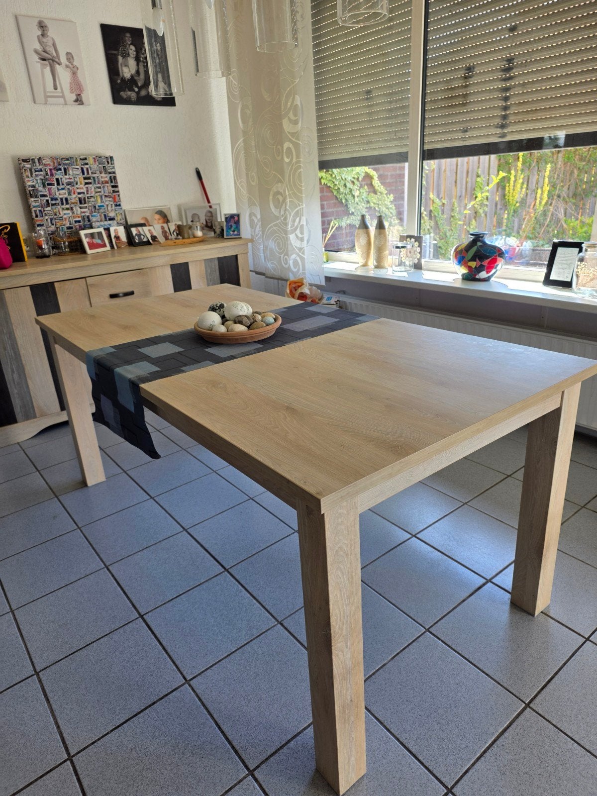 eettafel, Ophalen, Rechthoekig, 150 tot 200 cm, 50 tot 100 cm
