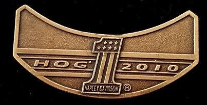 Harley Davidson motor HOG 2010 pin, Verzenden, Nieuw, Transport, Speldje of Pin