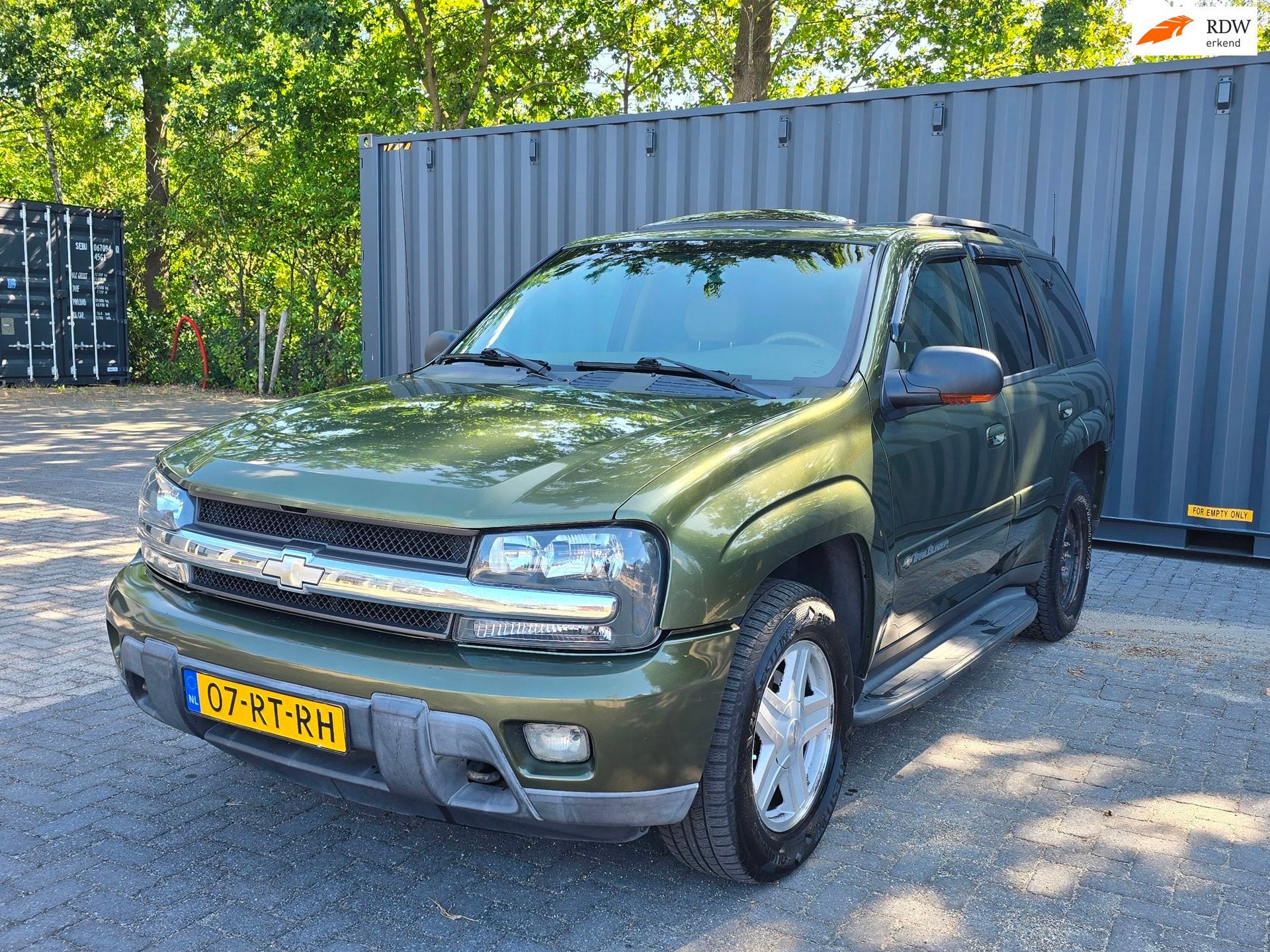 Chevrolet USA Trailblazer 4.2 LTZ/AUTOTMAAT/PANODAK/AIRCO, Auto's, Automaat, Gebruikt, Stoelverwarming, Leder
