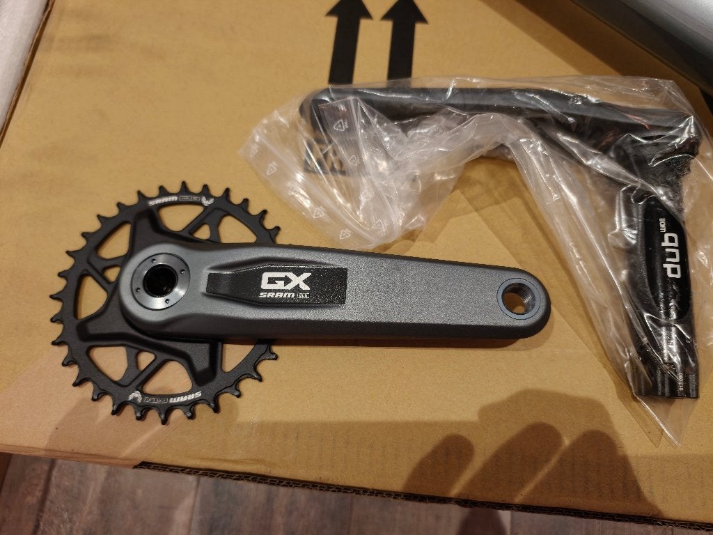 Sram GX crankset, Nieuw, SRAM, Aluminium, Mountainbike