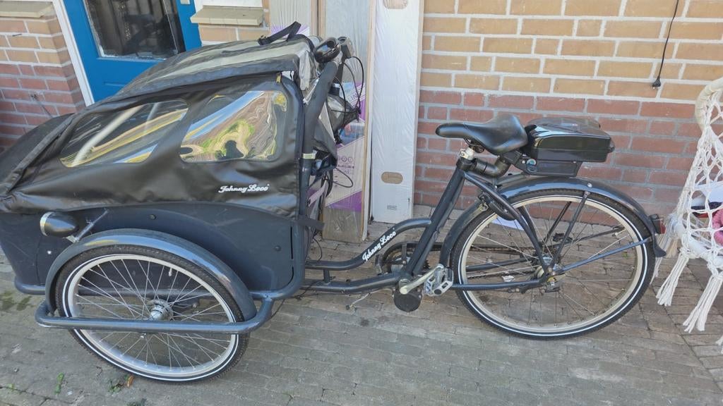 Johanny loco fietsbak elektrische, Fietsen en Brommers, Fietsen | Bakfietsen, Ophalen of Verzenden, Johnny Loco