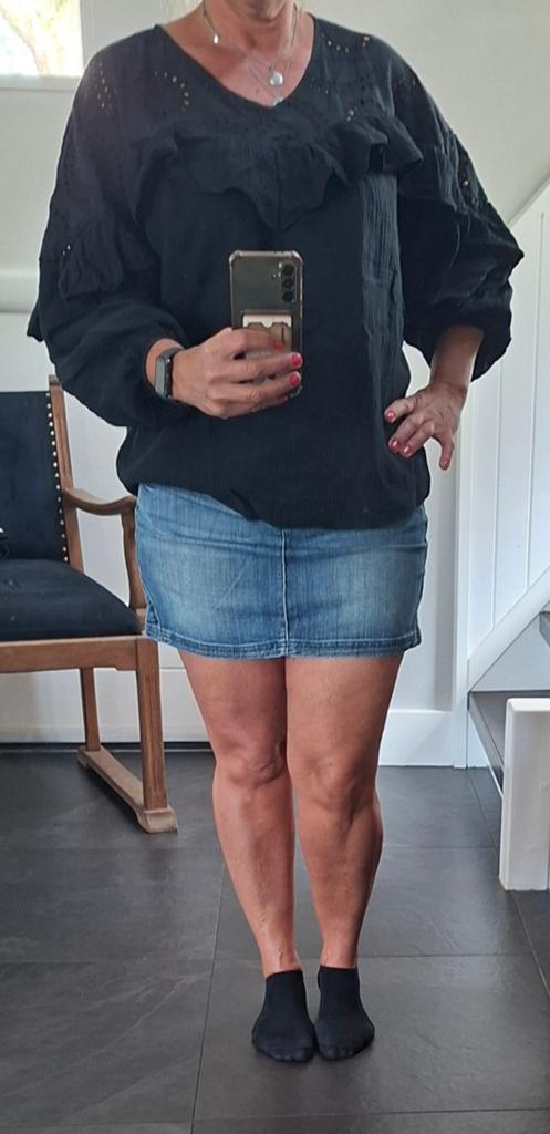 Blouse ibizamode m, Ophalen of Verzenden, Zo goed als nieuw, Maat 38/40 (M), Zwart
