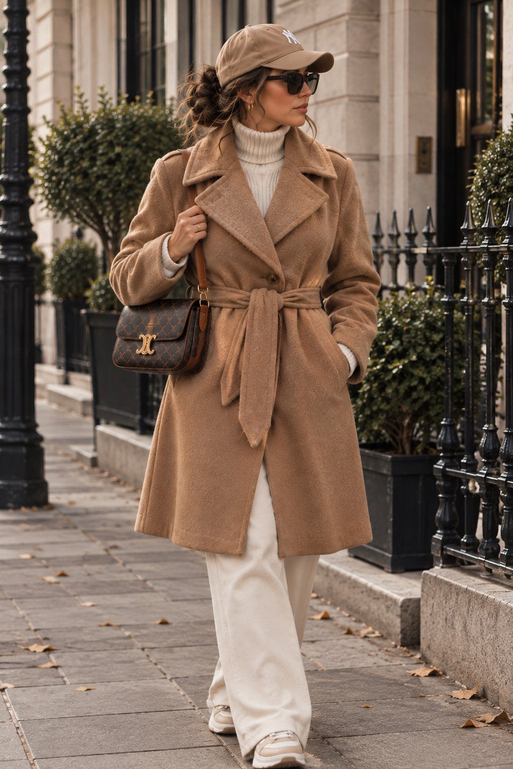 Max Mara camel mantel 42, Ophalen of Verzenden, Zo goed als nieuw, Maat 42/44 (L), Bruin