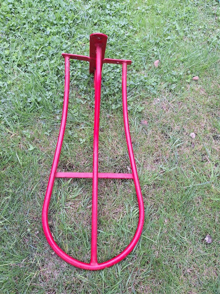 Zadelbeugel/zadelhouder, Ophalen, Gebruikt