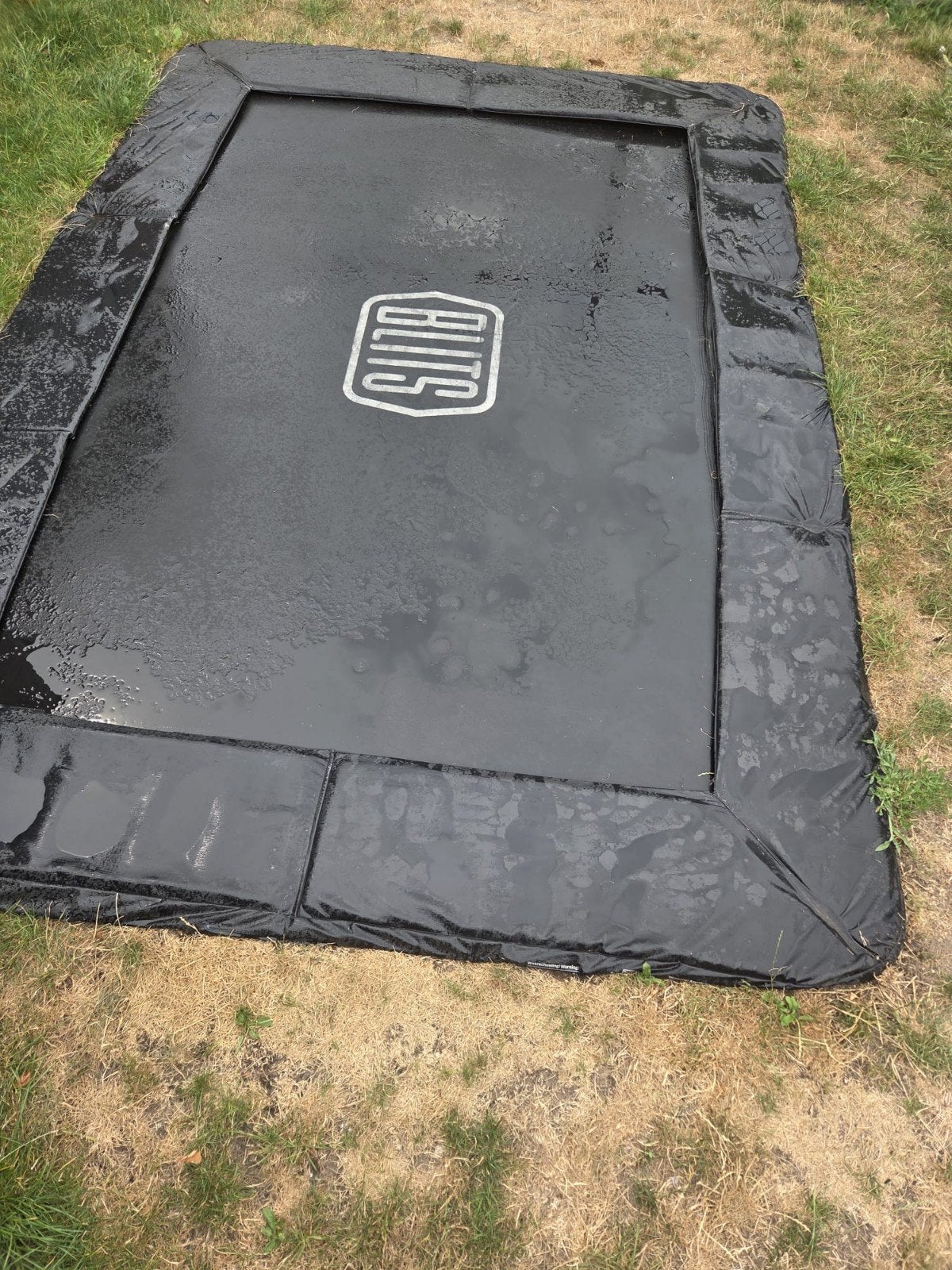 Blits InGround Favorit Trampoline 290x210 cm, Ophalen, Gebruikt