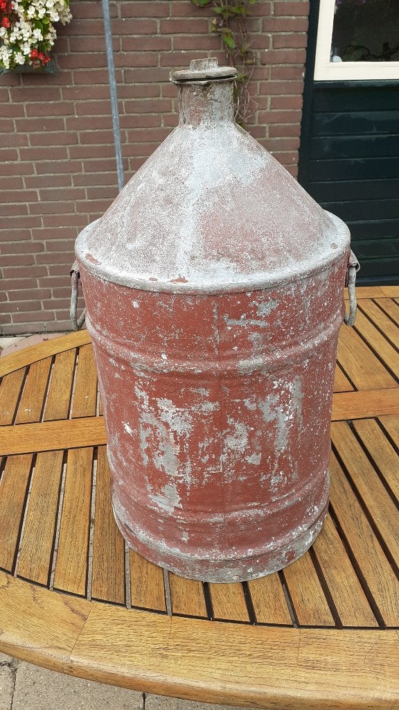 Antiek zinken Vaatje, Ophalen