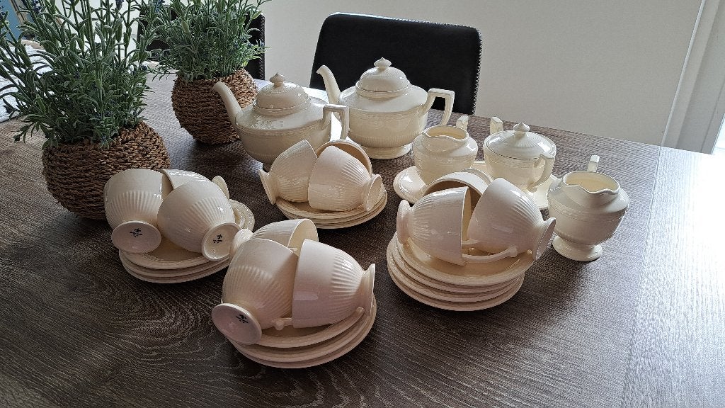 Thee/ koffie servies Recamier, Ophalen, Overige materialen, Overige typen, Zo goed als nieuw