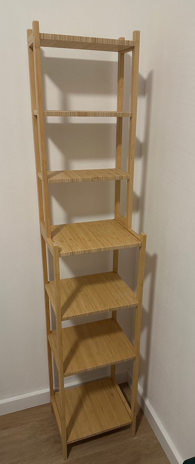 IKEA RÅGRUND stellingkast van bamboe, Ophalen, Zo goed als nieuw