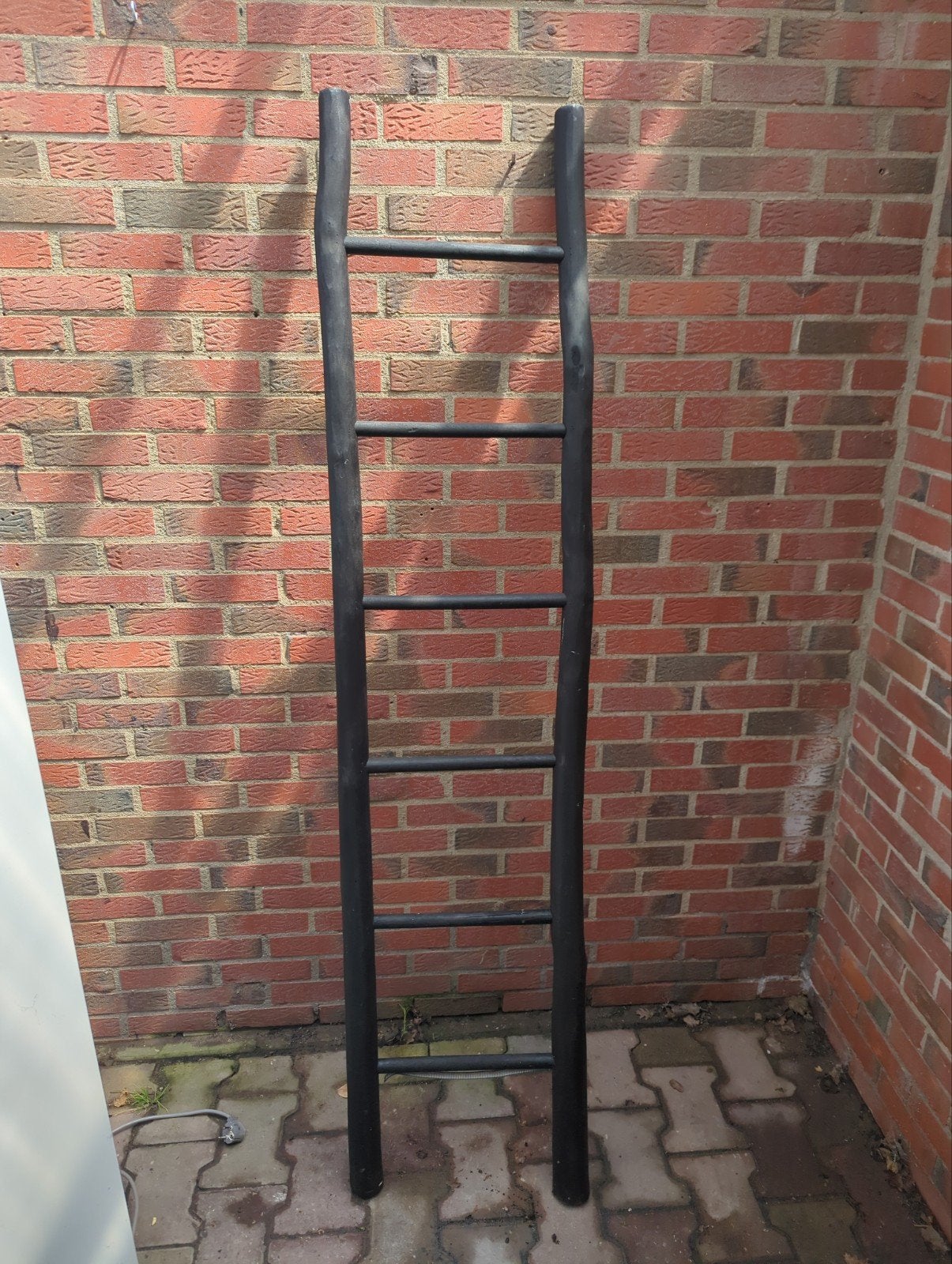 Zwarte sier ladder - decoratief, Ophalen