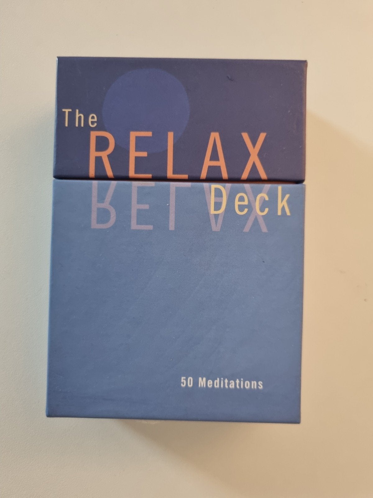 The Relax Deck - 50 Meditaties, Boeken, Ophalen of Verzenden, Zo goed als nieuw