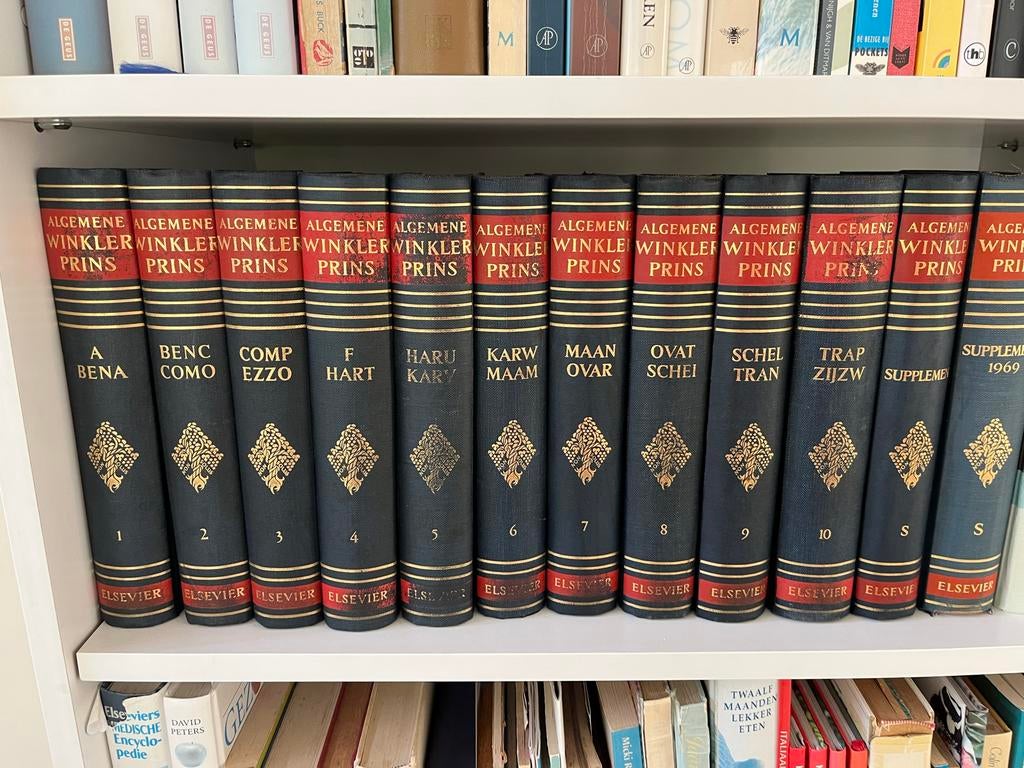 Complete set Winkler Prins Encyclopedie (1969), Boeken, Encyclopedieën, Ophalen, Zo goed als nieuw, Algemeen, Complete serie