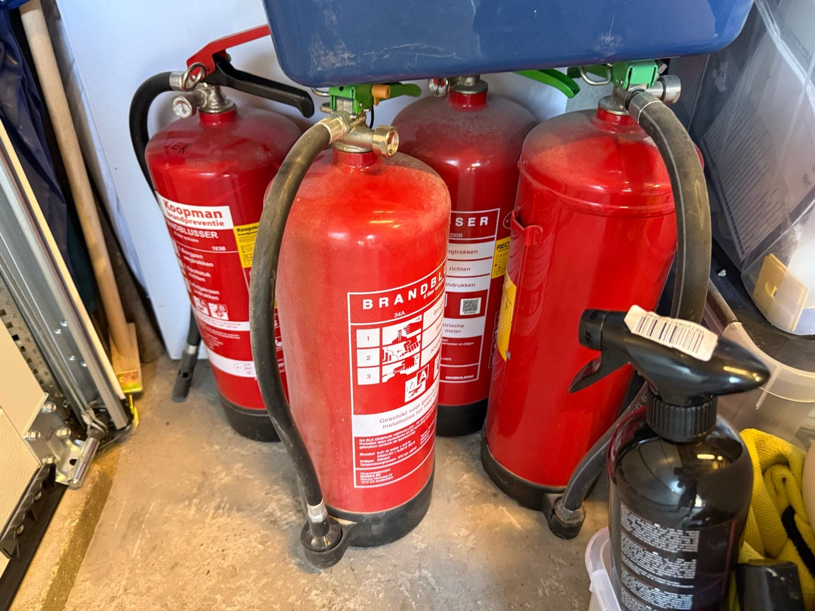 Diverse brandblussers te koop in, Ophalen of Verzenden, Gebruikt, Brandblusser