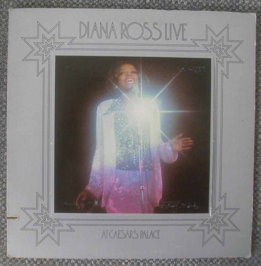 Diana Ross - Live / At Caesars Palace (LP) Motown + poster, Gebruikt, Inclusief poster, Ophalen of Verzenden, 1970 - 1979