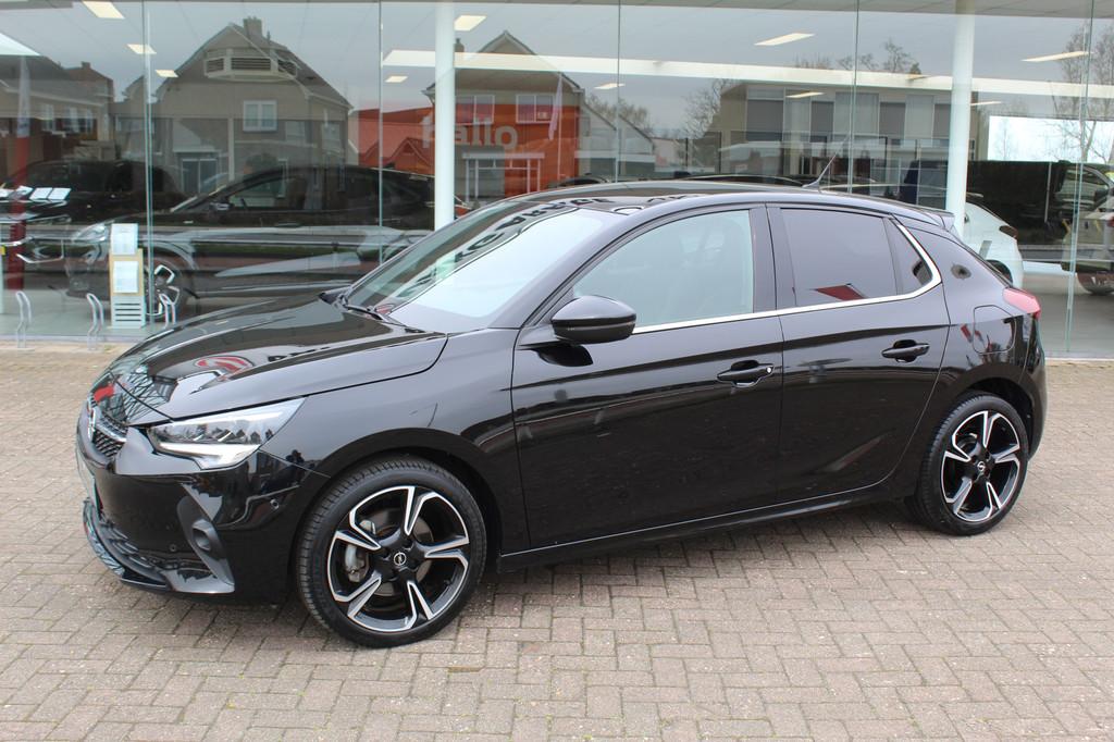 Opel Corsa 1.2 GS Line Climate control , Stoel en Stuur verw, Auto's, 12 maanden, 101 pk, Gebruikt, Leder en Stof
