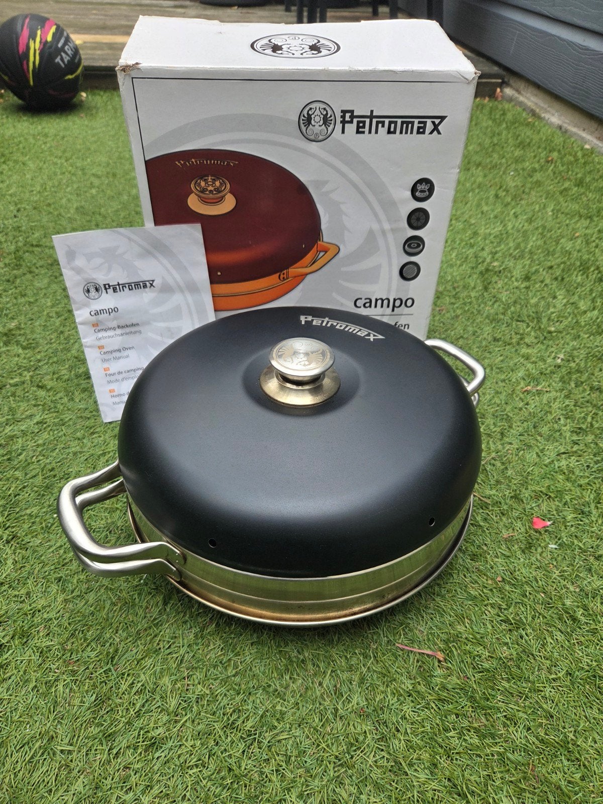 Petromax Campo Camping Backofen - Zo goed als nieuw, Caravans en Kamperen, Ophalen of Verzenden, Zo goed als nieuw