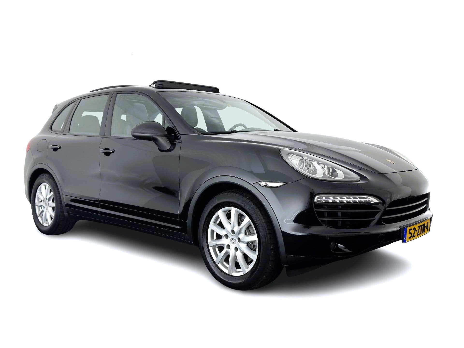 Porsche Cayenne 3.0 D Aut. *PANO | LEATHER | XENON-PLUS | SP, Auto's, Automaat, Gebruikt, Zwart, 255 €/maand