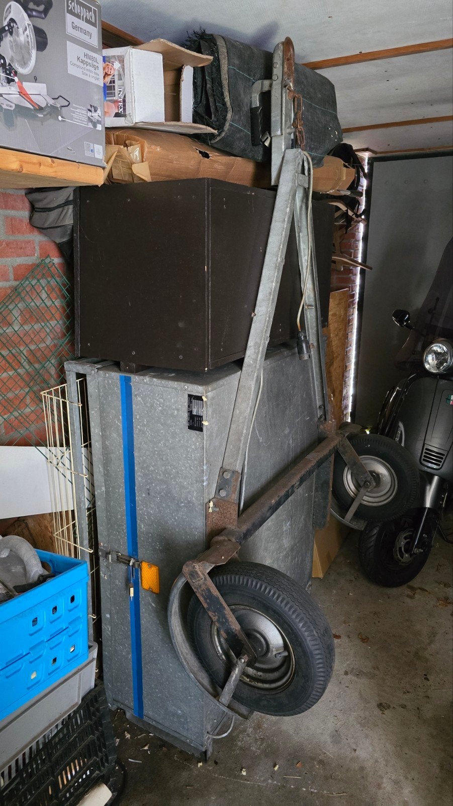 Bagage aanhangwagen, Auto diversen, Aanhangers en Bagagewagens, Ophalen of Verzenden, Gebruikt