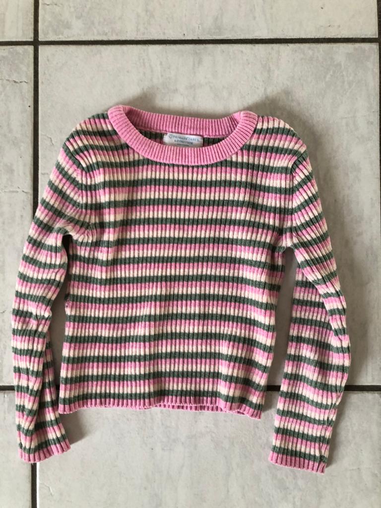 Primark gestreepte trui maat 110, Ophalen of Verzenden, Gebruikt, Meisje, Trui of Vest
