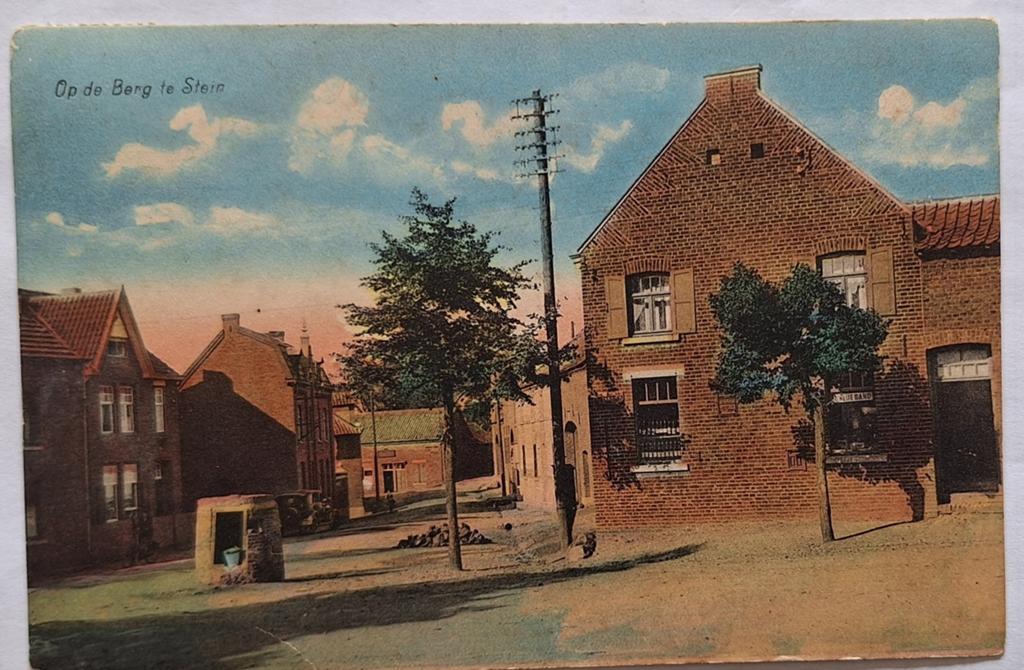 Oude Ansichtkaart Stein, Op de Berg te Stein, Gelopen, Verzamelen, Ansichtkaarten | Nederland, Ophalen of Verzenden, Voor 1920