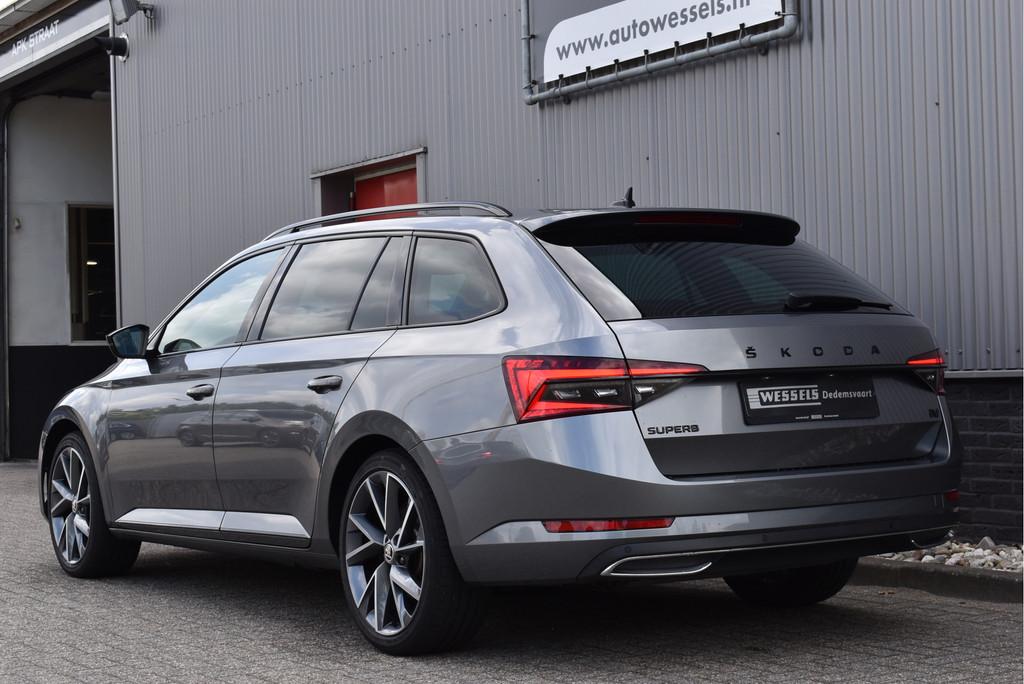 Skoda Superb Combi 1.4 TSI iV Sportline Business Elek. trekh, Auto's, Skoda, Gebruikt, 4 cilinders, Automatische klimaatregeling