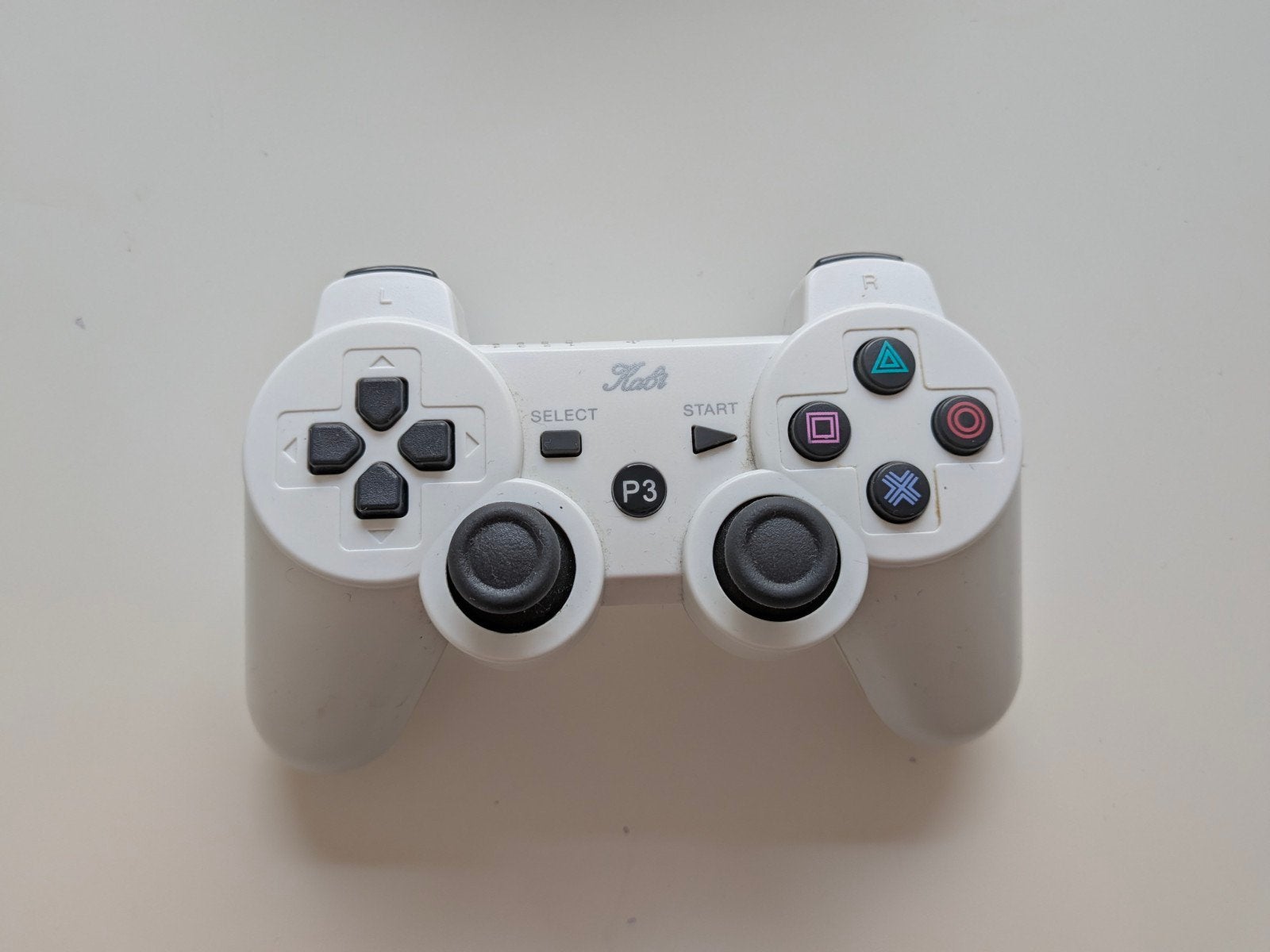 PS3 Controller - Wit (Gebruikt), Ophalen of Verzenden, Gebruikt