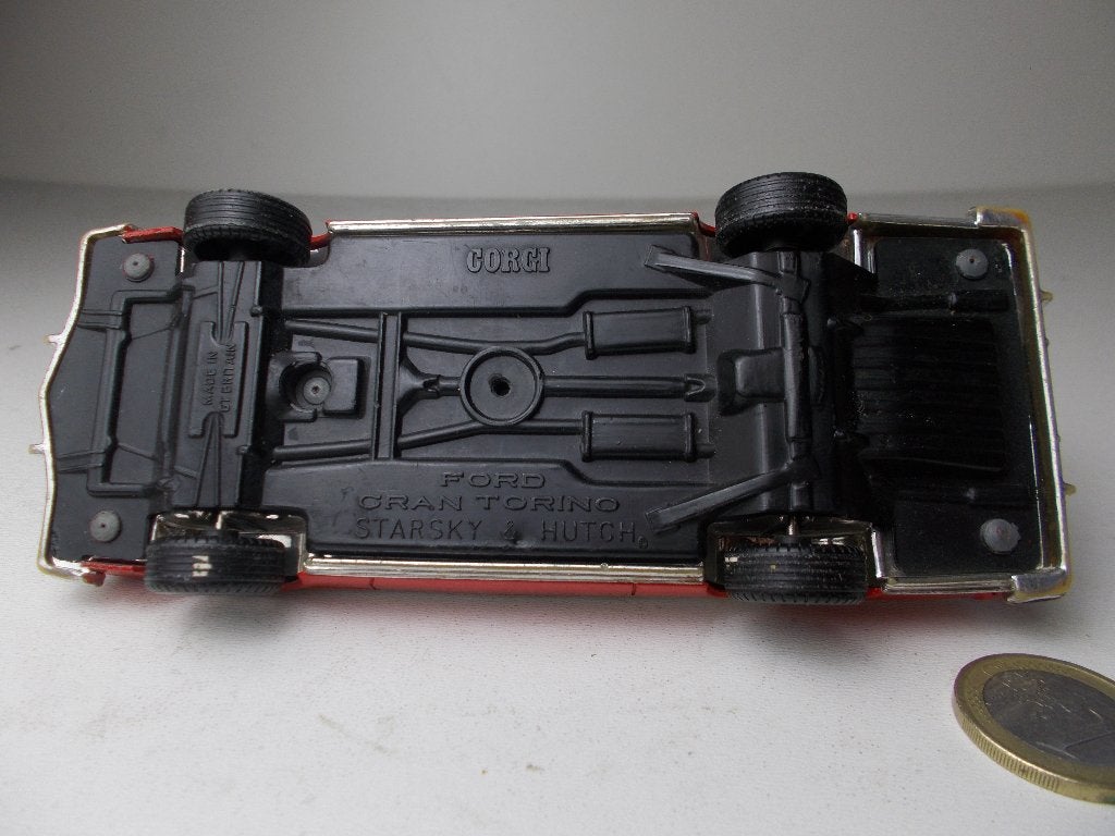 1977 Corgi Toys 292 STARSKY & HUTCH FORD GRAN TORINO 1:32, Ophalen of Verzenden, Zo goed als nieuw, Auto, Corgi
