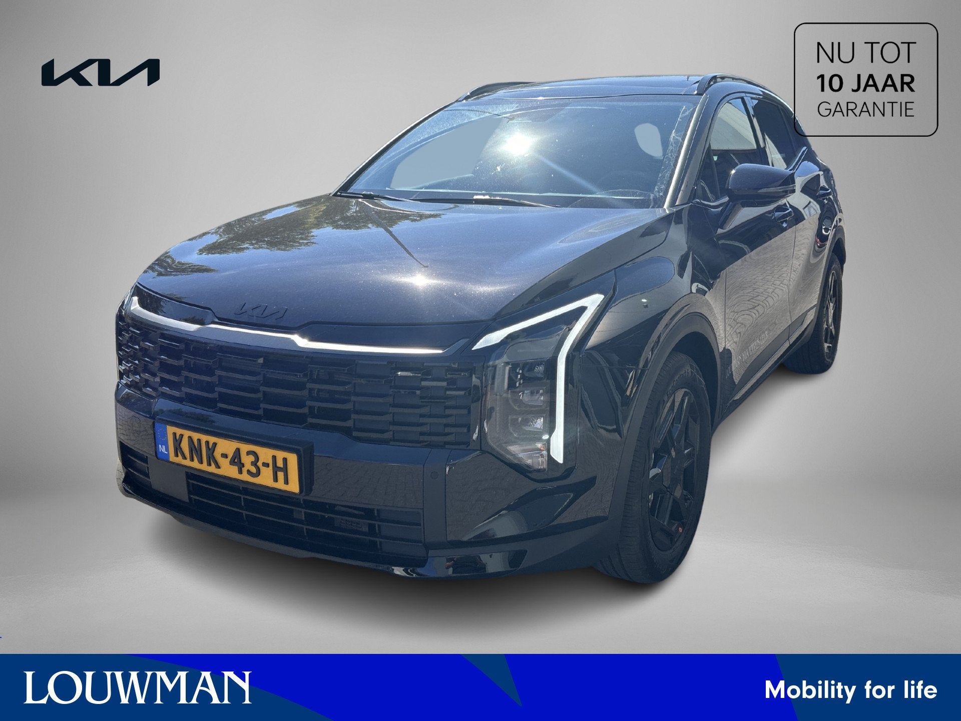 Kia Sportage 1.6 T-GDi Hybrid Black Edition Advanced | Compa, 12 maanden, 4 cilinders, Zwart, 19 km/l