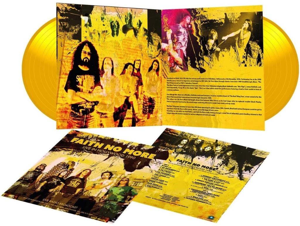 Faith No More – Hollywood 1990 2LP- Yellow Coloured Vinyl., Cd's en Dvd's, Vinyl | Rock, Verzenden, 1980 - 1989, 12 inch, Nieuw in verpakking