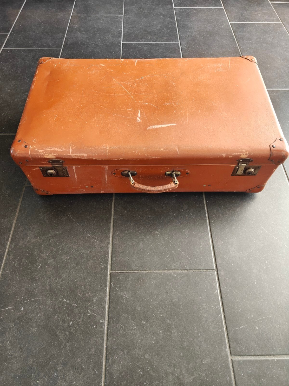 Vintage Koffer - Bruin - Decoratie / Opbergkoffer, Ophalen