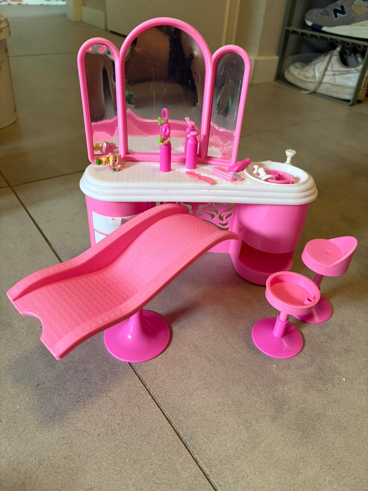Vintage Barbie Kapsalon 1989, Ophalen, Gebruikt