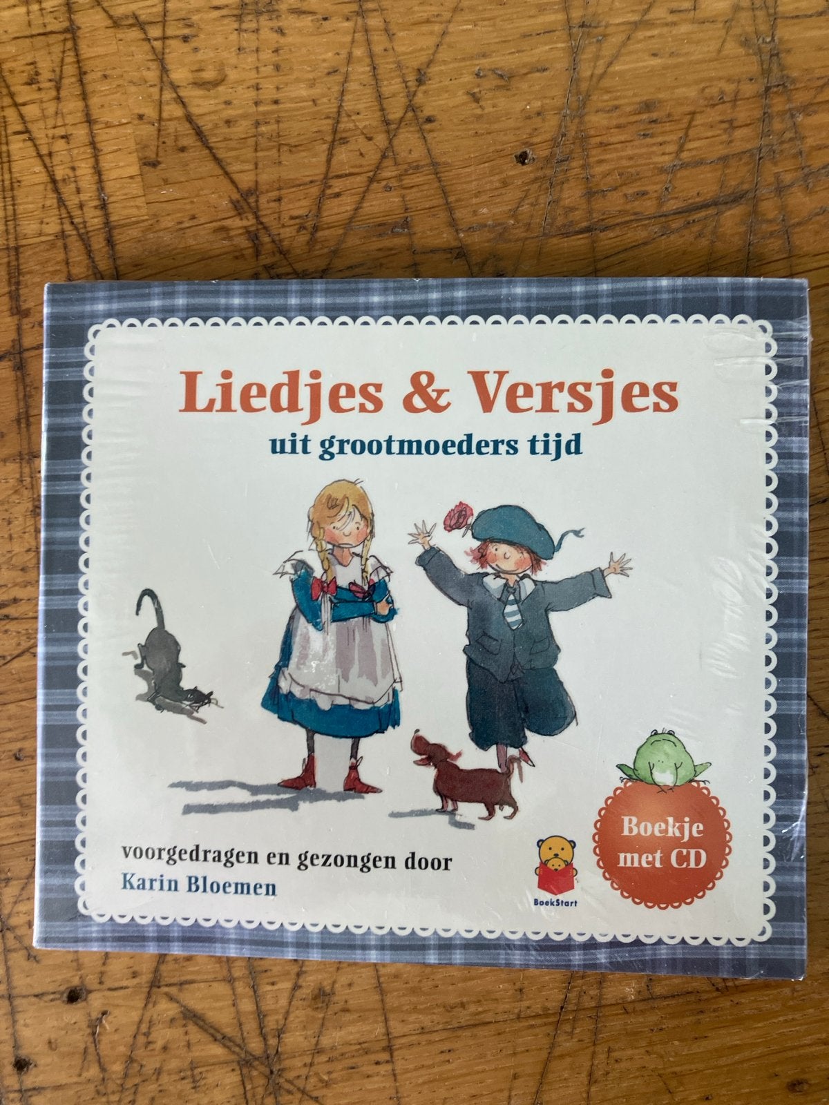 Liedjes & Versjes uit grootmoeders tijd - Boekje met CD, Ophalen of Verzenden, Nieuw in verpakking, Muziek, Tot 2 jaar