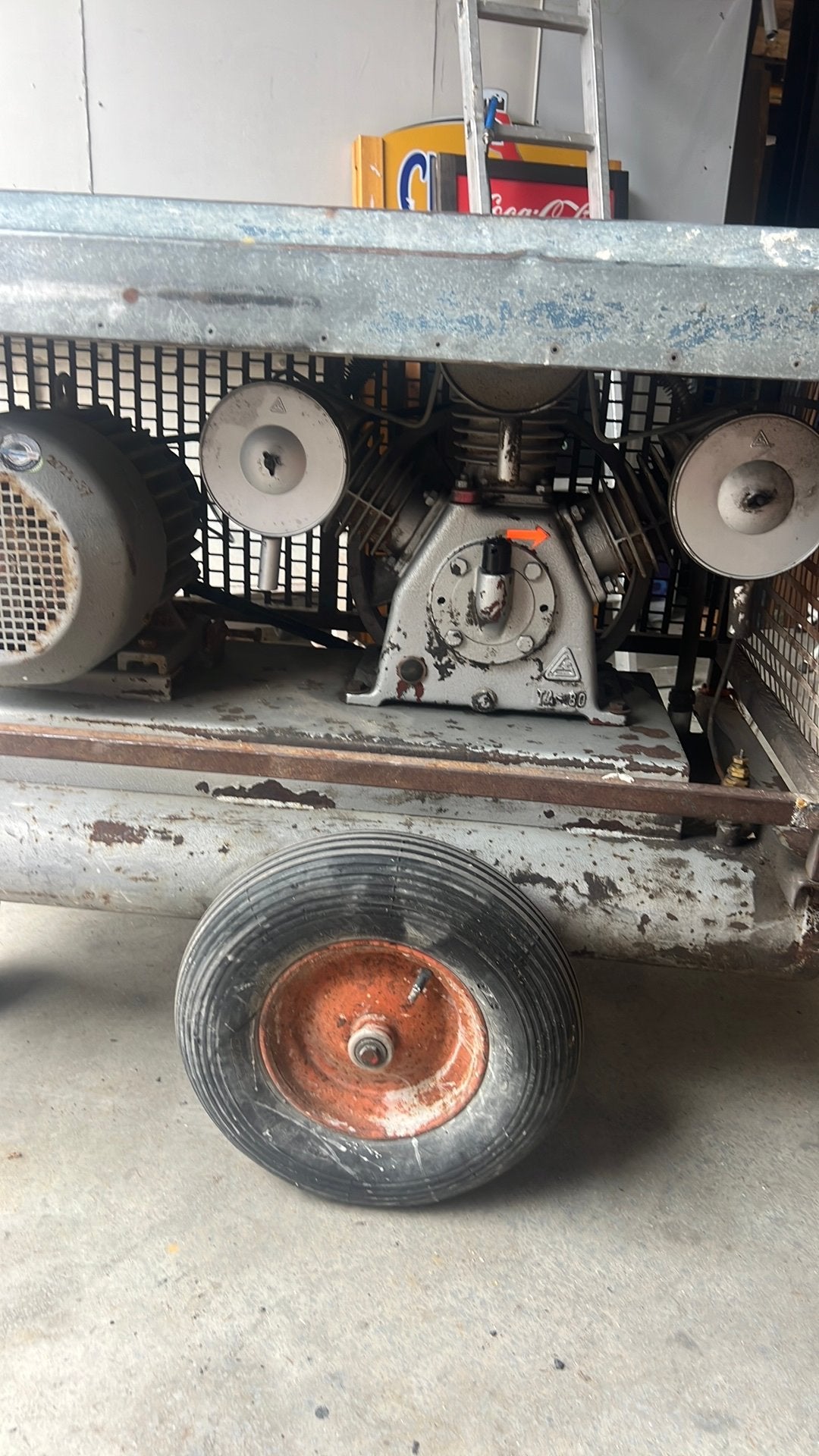 Atlas copco mobiele compressor, Ophalen of Verzenden, Gebruikt