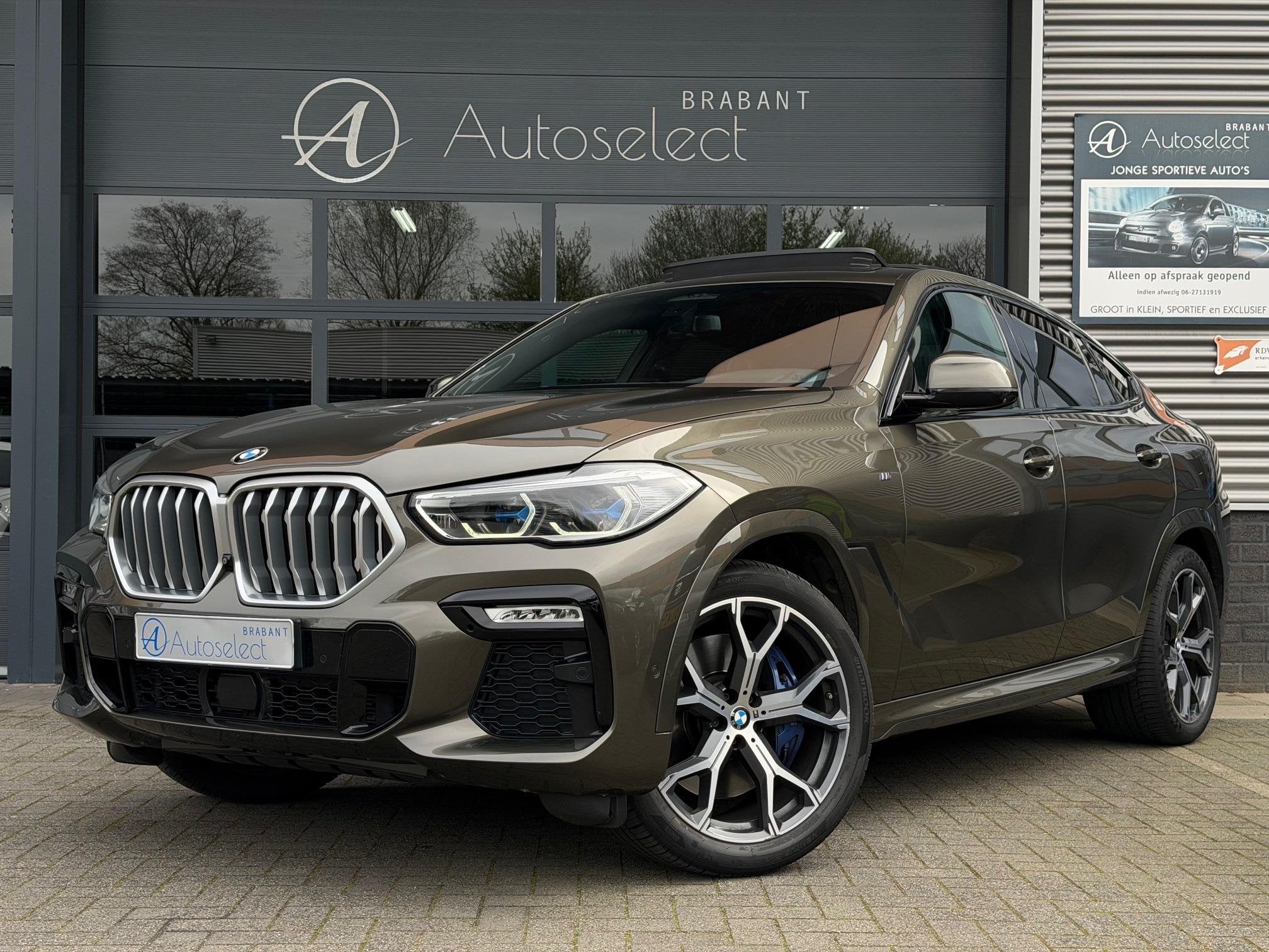 BMW X6 xDrive40i High Executive Pano 360 HUD H&K, Auto's, Gebruikt, 340 pk, Bedrijf, Vierwielaandrijving