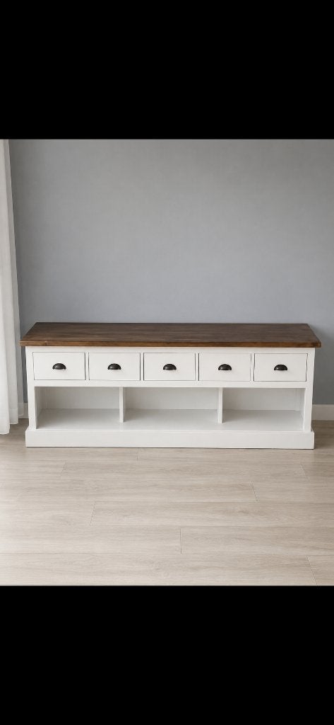 Tekoop Rivièra Maison Newport dressoir, Huis en Inrichting, Ophalen, Overige materialen, Gebruikt, 150 tot 200 cm