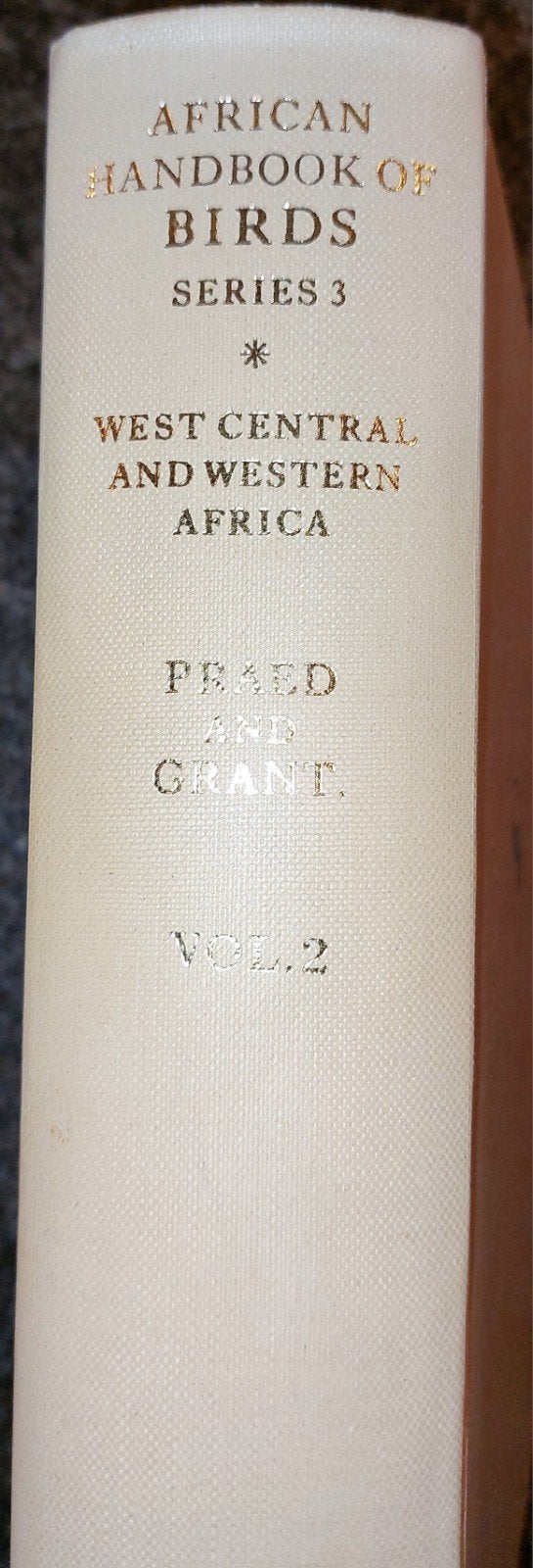 African Handbook of Birds - Zangvogels West-Afrika (1973), Ophalen of Verzenden, Gelezen, Vogels, C.W. Mackworth-Praed en C.H.B. Grant