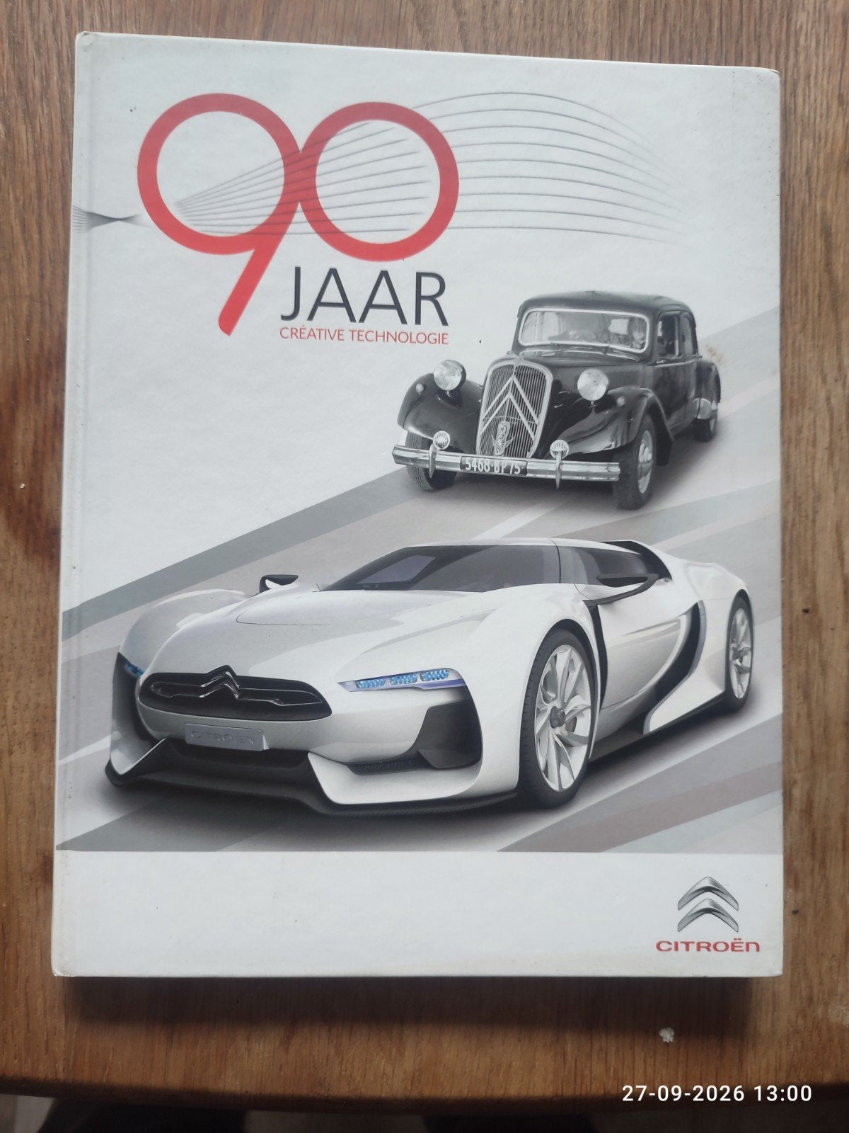 90 Jaar Citroën: Creative Technologie Boek, Ophalen of Verzenden, Zo goed als nieuw, Citroën, Onbekend