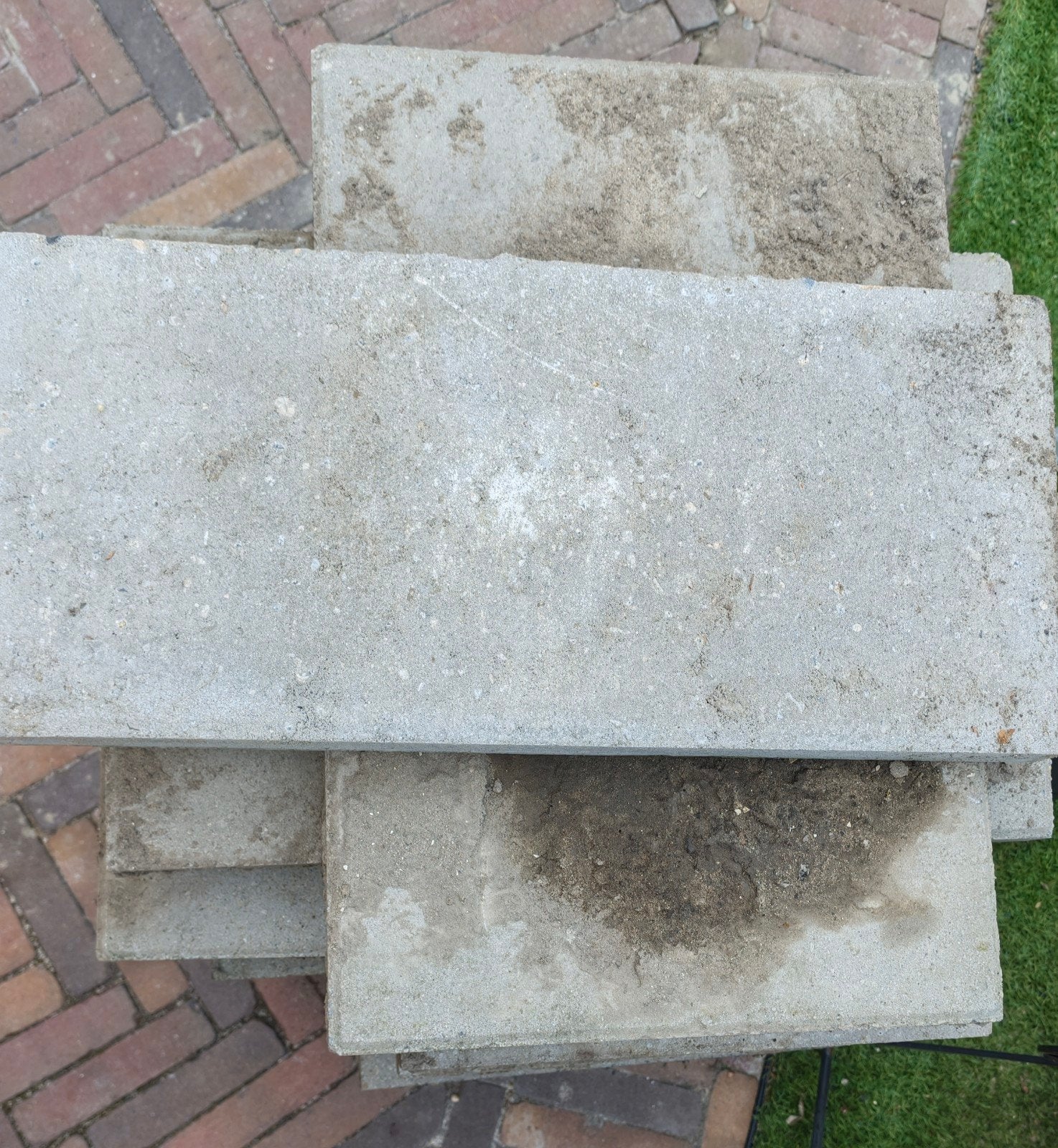 Betontegel 40x60x5cm, Ophalen, Gebruikt, 5 tot 10 m², Beton