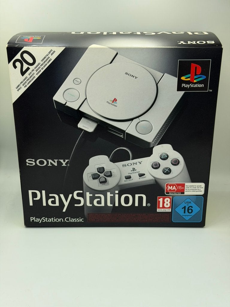 Sony PlayStation Classic Mini (Nieuw), Spelcomputers en Games, Ophalen of Verzenden, Nieuw, Met 2 controllers, Met games
