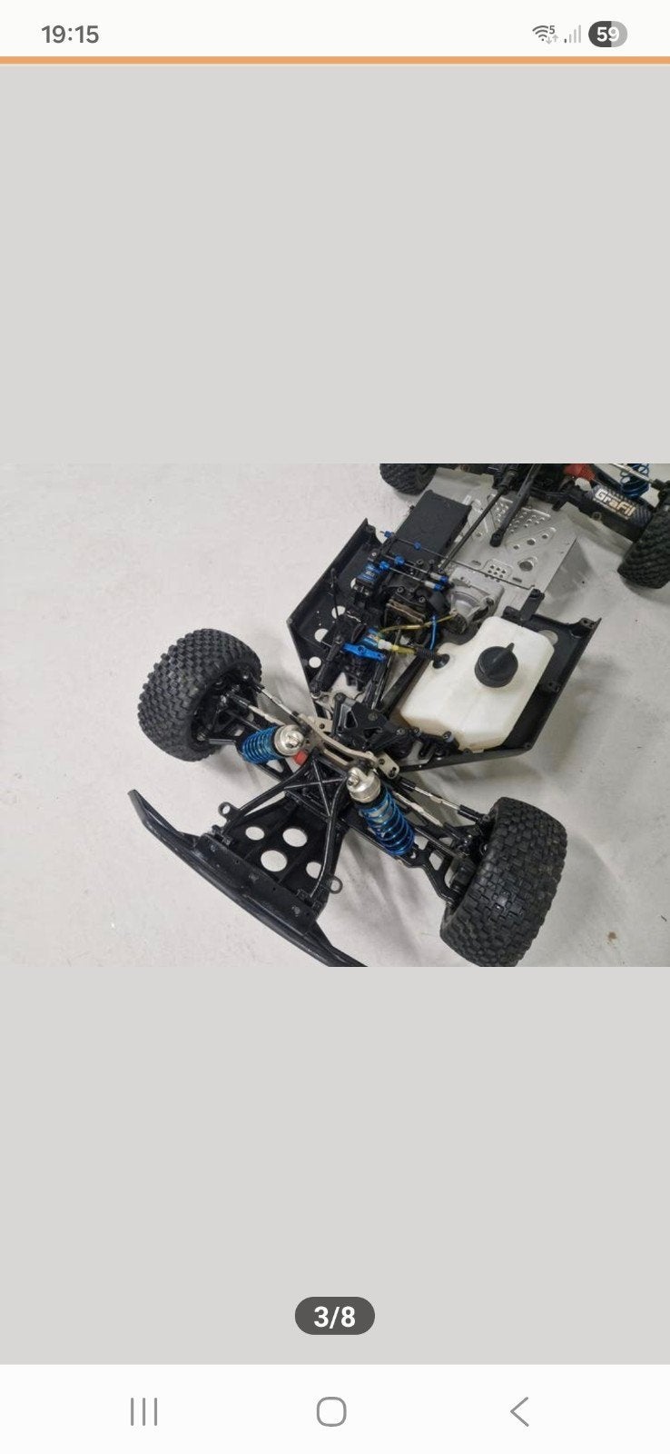 Losi 5ive 2.0 roller, Ophalen of Verzenden, Overige schalen, Benzine, Auto offroad