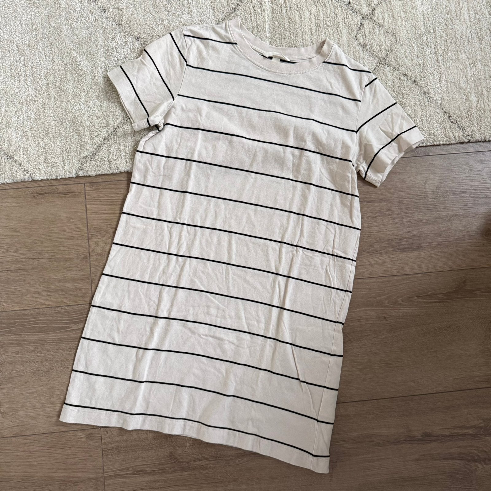 H&M jurk maat S, Beige, Ophalen of Verzenden, Zo goed als nieuw, Maat 36 (S)