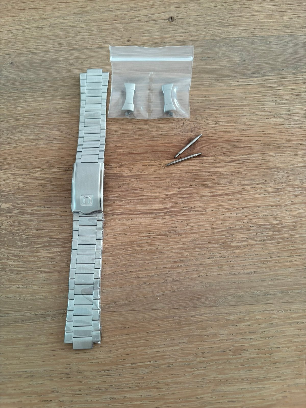Stalen horlogband Omega Speedmaster/Seamaster/Railmaster etc, Ophalen of Verzenden, Nieuw, Staal, Omega