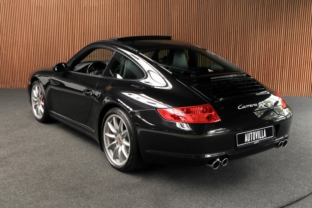 Porsche 911 3.8 Carrera 4S Open dak Bose Alcantarahemel Navi, Automaat, Gebruikt, Zwart, 4 stoelen