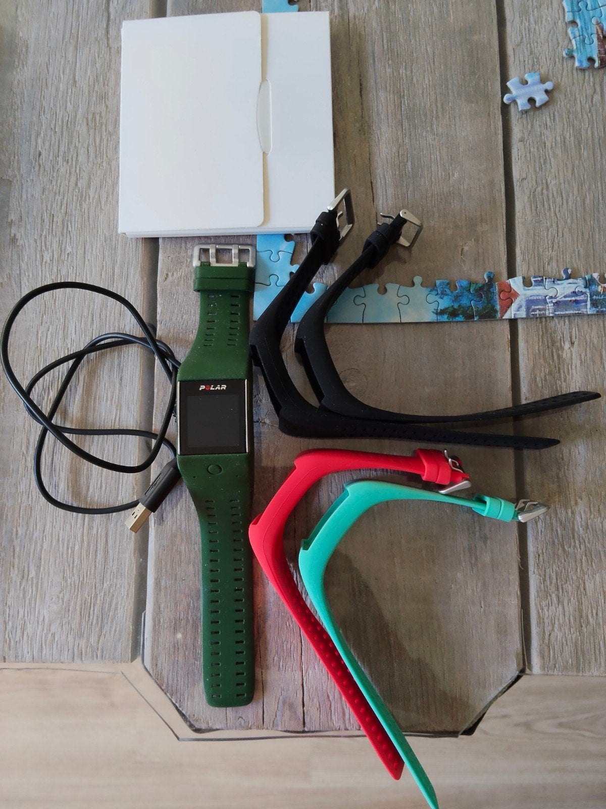 Polar M600 Smartwatch met GPS en hartslagmeter, Ophalen, Gebruikt, Waterdicht, Polar