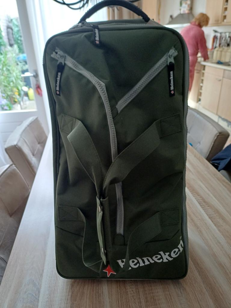 Grote Heineken travelback... deze is Nieuw.., Ophalen, Nieuw, Heineken