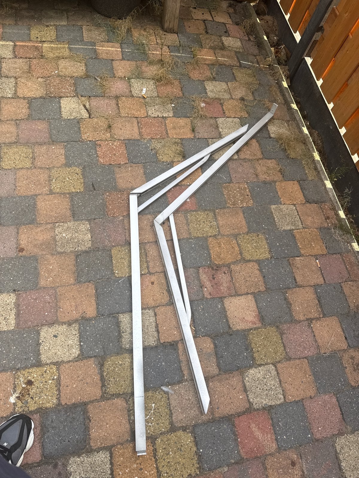 Geleiders voor zonnescherm - Aluminium, Ophalen, Gebruikt, Overige typen