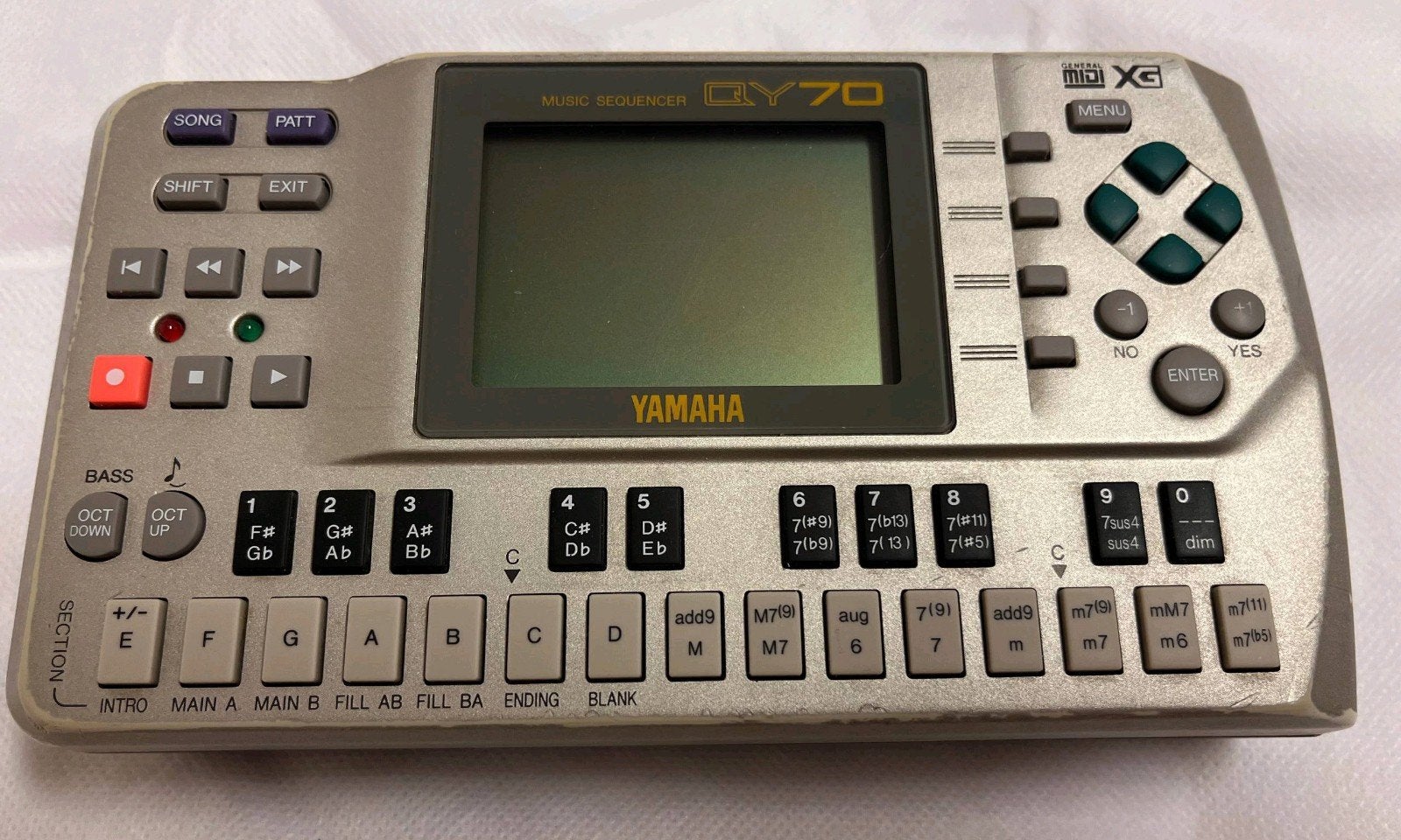 Yamaha QY70, Groovebox, MIDI Sequencer, Fully tested, Muziek en Instrumenten, Ophalen of Verzenden, Overige aantallen, Overige merken